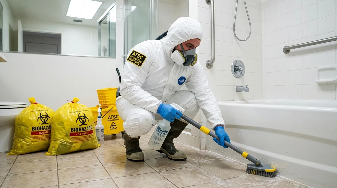 Decontamination equipment deployed for Blood Cleanup in Miller Place